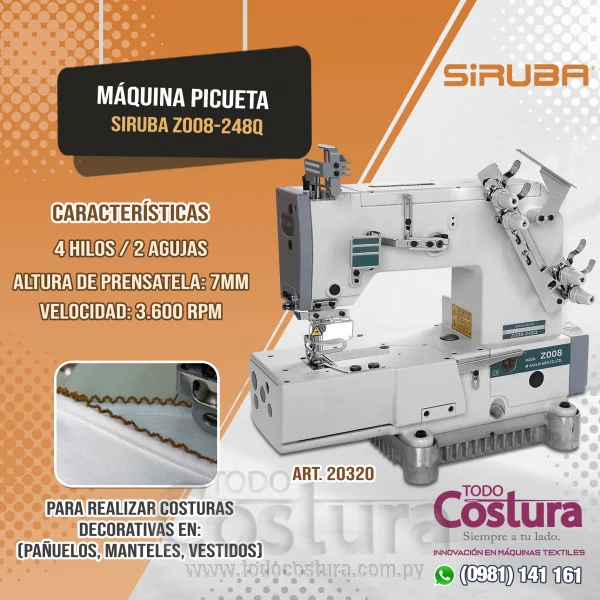 MAQ. PICUETA SIRUBA Z008-248Q